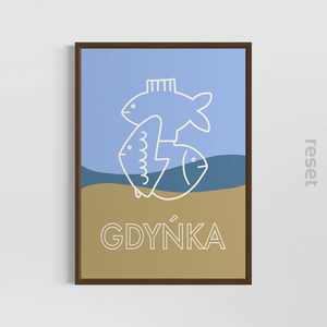 plakat Gdyńka 50x70