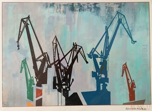 żurawie port nr 2  NAGU 30 x 40