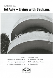 Plakat Tel Aviv Living with Bauhaus 35x49