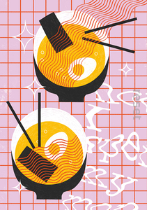 Plakat RAMEN 40 x 30 bez ramy