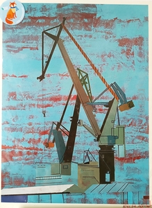 żurawie port nr 3  NAGU 30 x 40