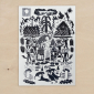Sygnowany plakat riso "ARCHES" Miroslav Weissmuller 42cmx30cm