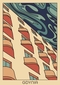 plakat Gdynia balkony jasne tło 50x70